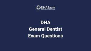 DHA Dentist Exam Questions